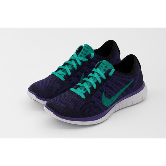 Nike Free Flyknit Chukka Women’s Athletic Purple Running Sneaker - Picture 1 of 6